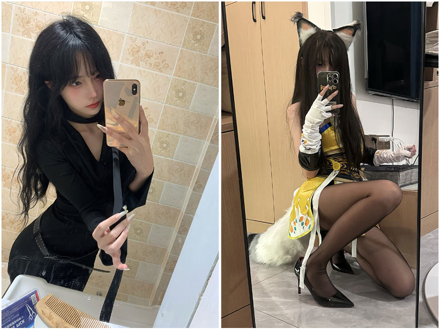 一只香高清居家私房写真特写