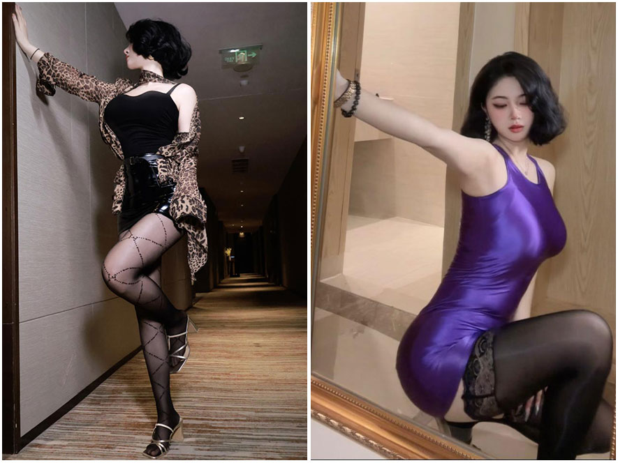 六六小阿姨侧颜绝美特写高清壁纸下载万图屋首发