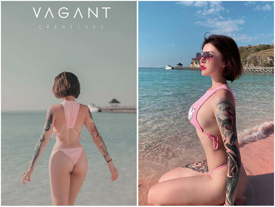 小桃子呀海边唯美私拍写真