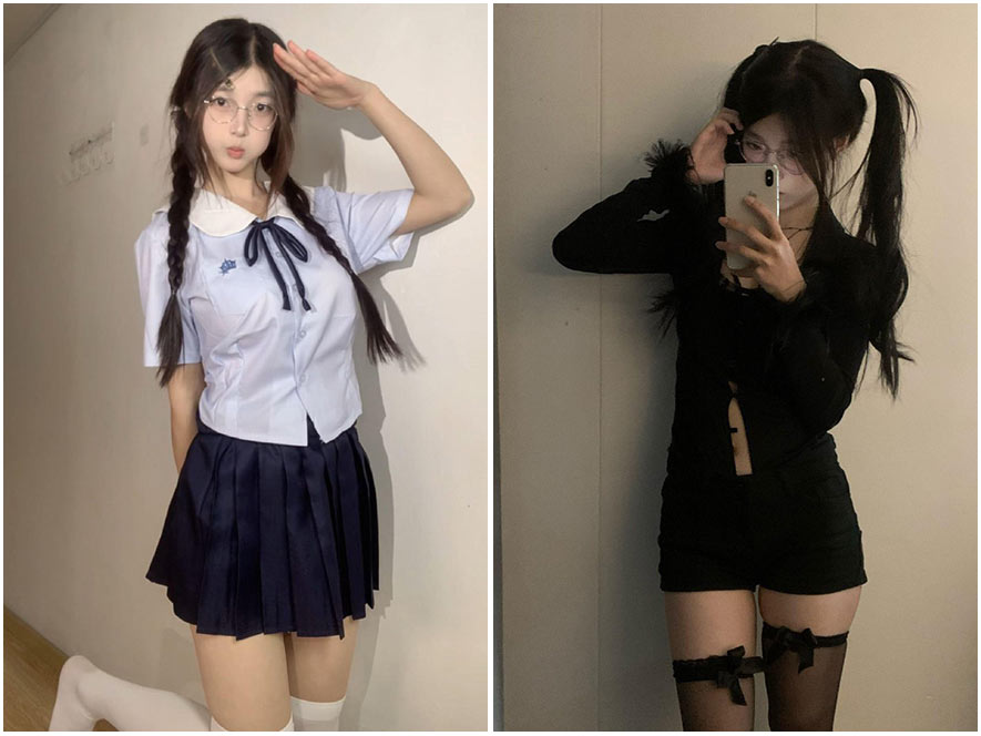 小熊大王暗黑风Cosplay写真高清图