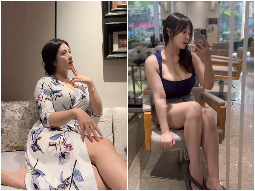 抖音Muriel的冷艳侧颜特写