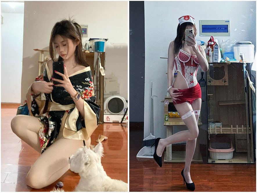 抖音小意oO尝试Cosplay角色装扮的高质量摄影