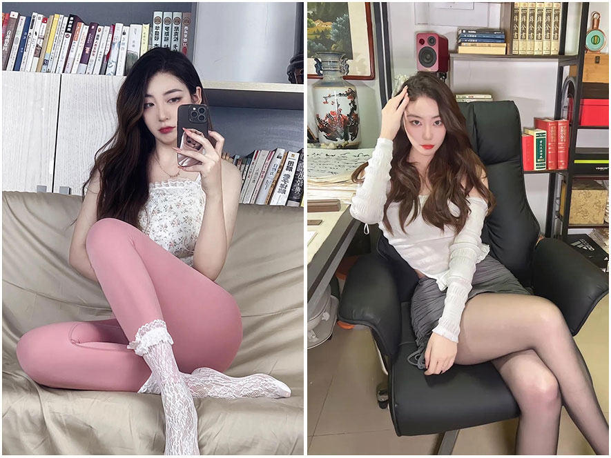 杨晚柠居家风甜美自拍