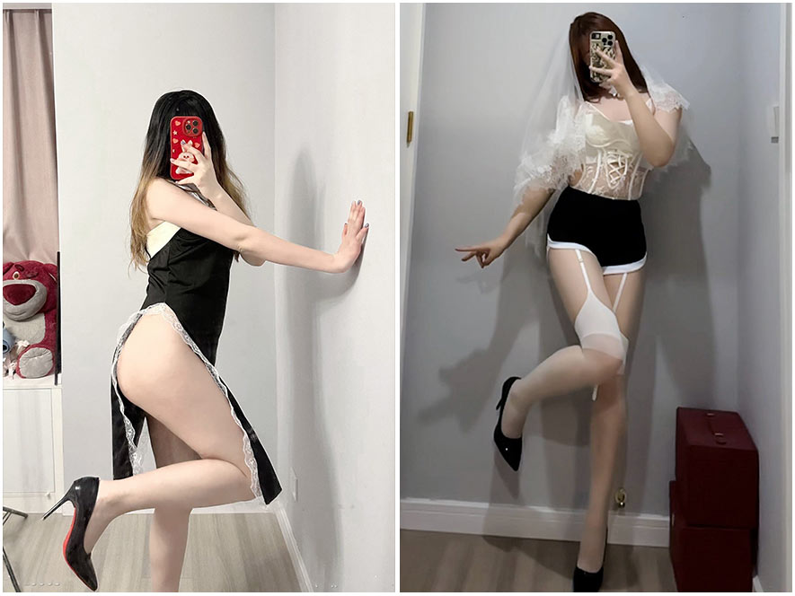 桥本环梦大胆性感Cosplay全身图