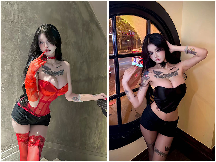 美欢酱夏日清新户外写真