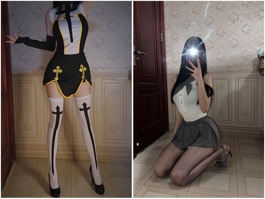 贝蒂蔓蔓性感反差风格写真