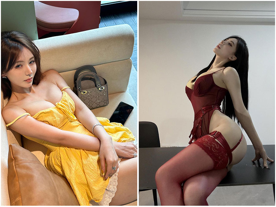 抖音网红凌凌七居家睡衣风格写真图片