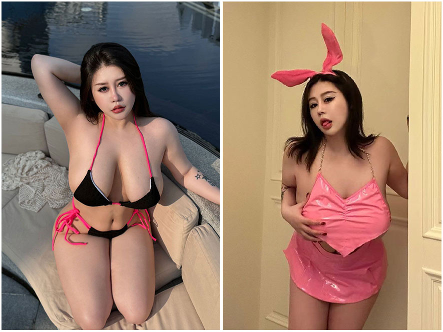 闪现两只高高性感COSPLAY写真