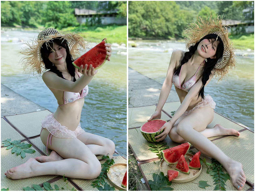 亲亲岩岛遇写真远景