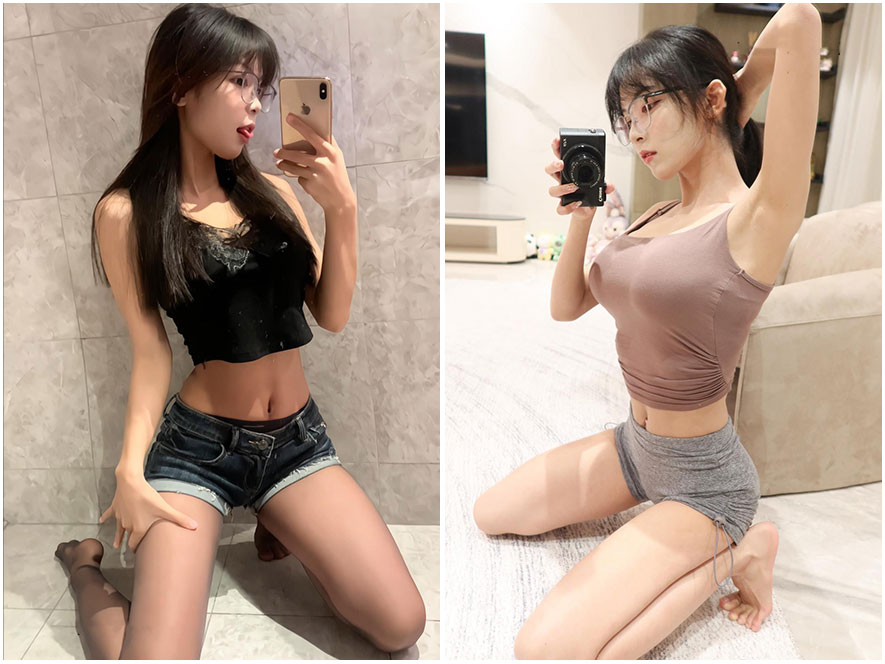 子嘉海边清凉穿搭视频截图全景