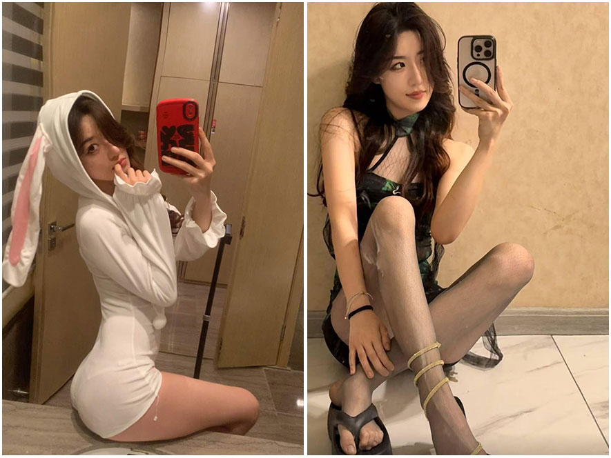 抖音小范范岛遇性感COS私房图片