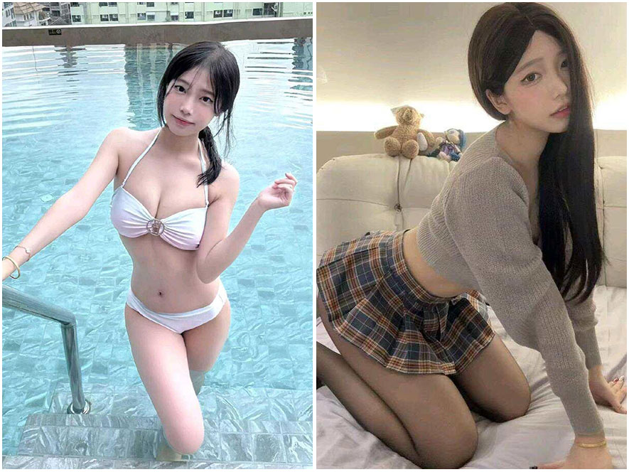 抖音网红小狼崽海岛比基尼清凉写真