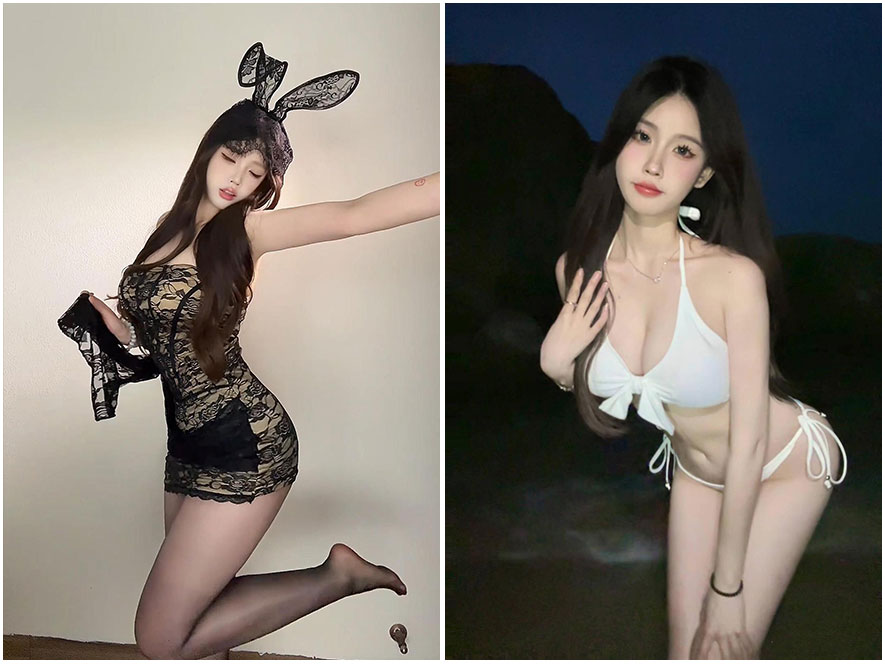 抖音网红张有财岛遇合集全身写真照