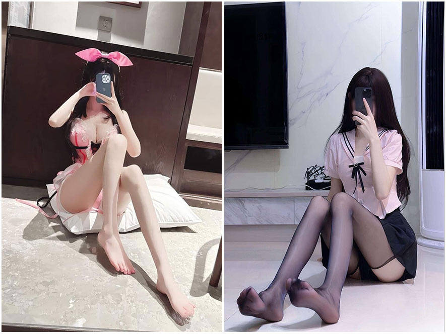 抖音网红萱萱岛遇系列高清微密视频截图展示