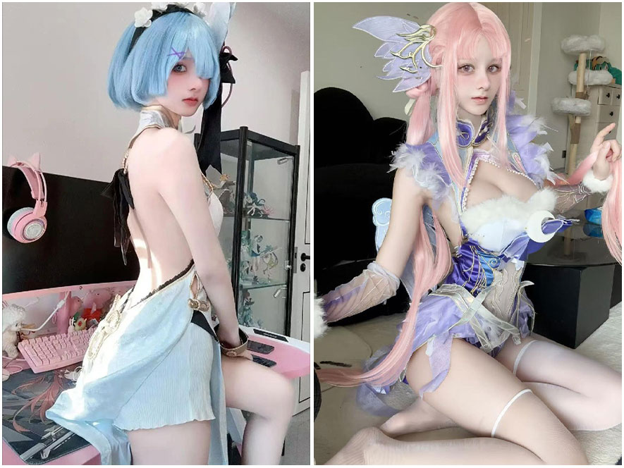 熊酱绝版海岛拍摄私房动态视频截图全家福