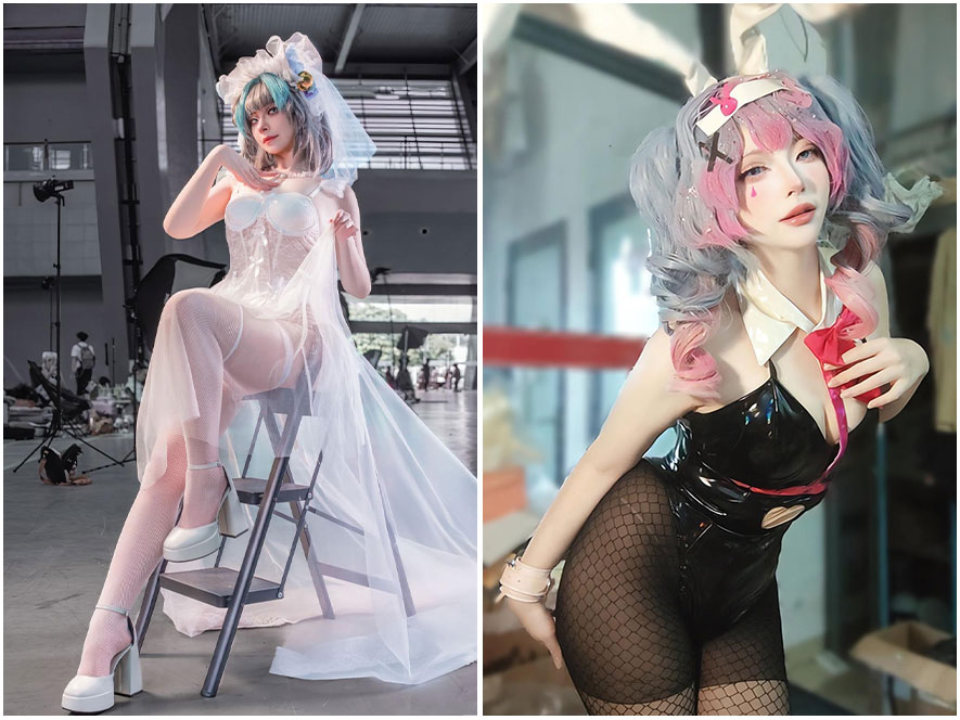 喵子NIEKO岛遇写真海滩比基尼高清壁纸