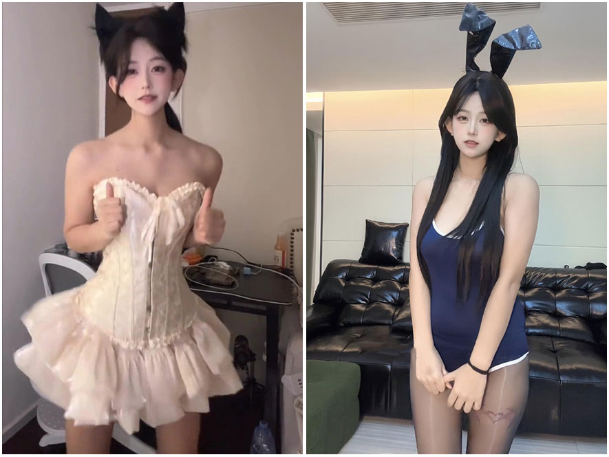 女王妹妹海岛写真侧颜展示