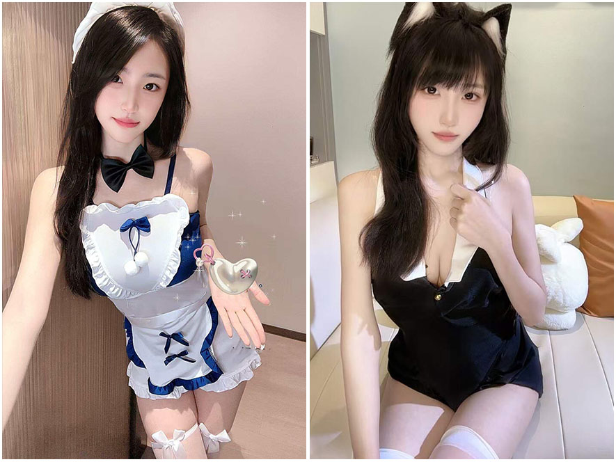 懒懒的师姐岛遇白纱长裙