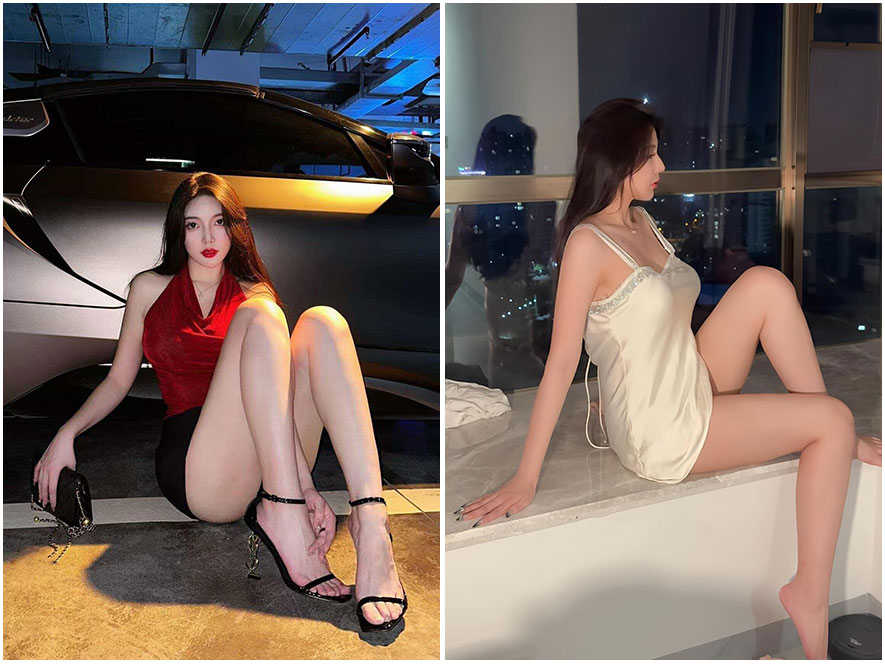 抖音网红KK战神高清沙滩美照