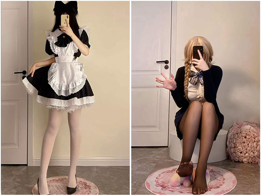 抖音网红闪蝶岛遇微密圈私房绝代风华原图下载