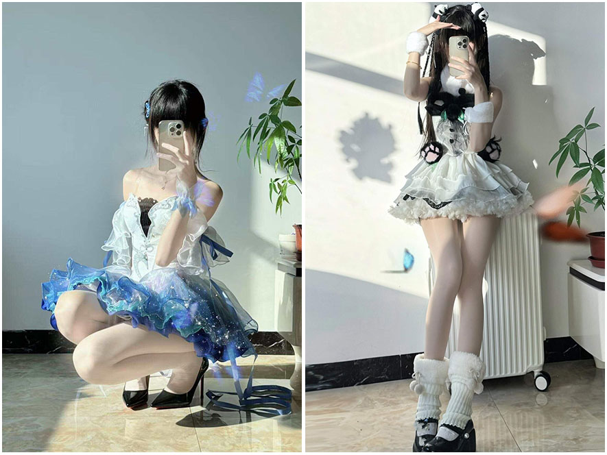 抖音锦鲤清纯脸图集