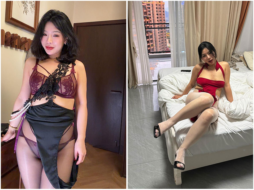 芳姨轻熟私服穿搭展现曼妙身段诱惑