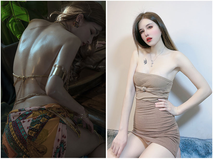 鹿八岁baby绝美暗黑系私房写真无水印图