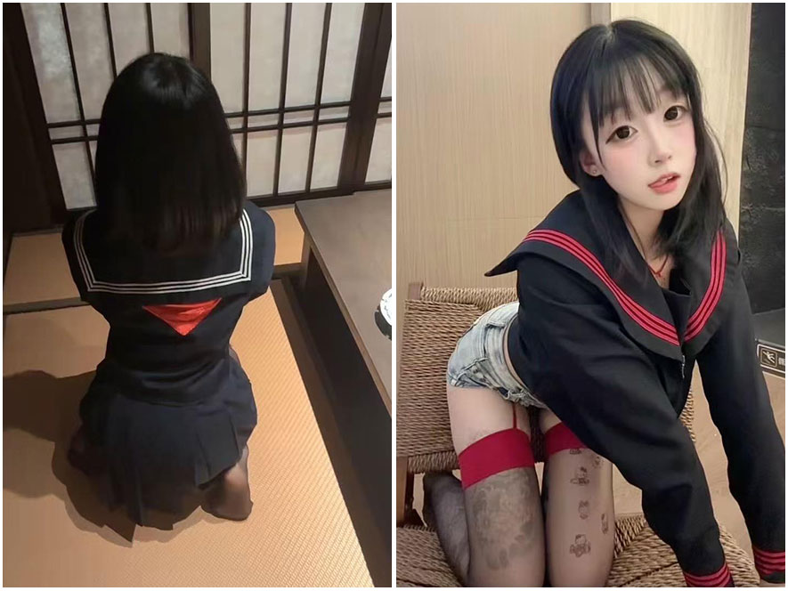 抖音网红一颗兔牙岛遇写真
