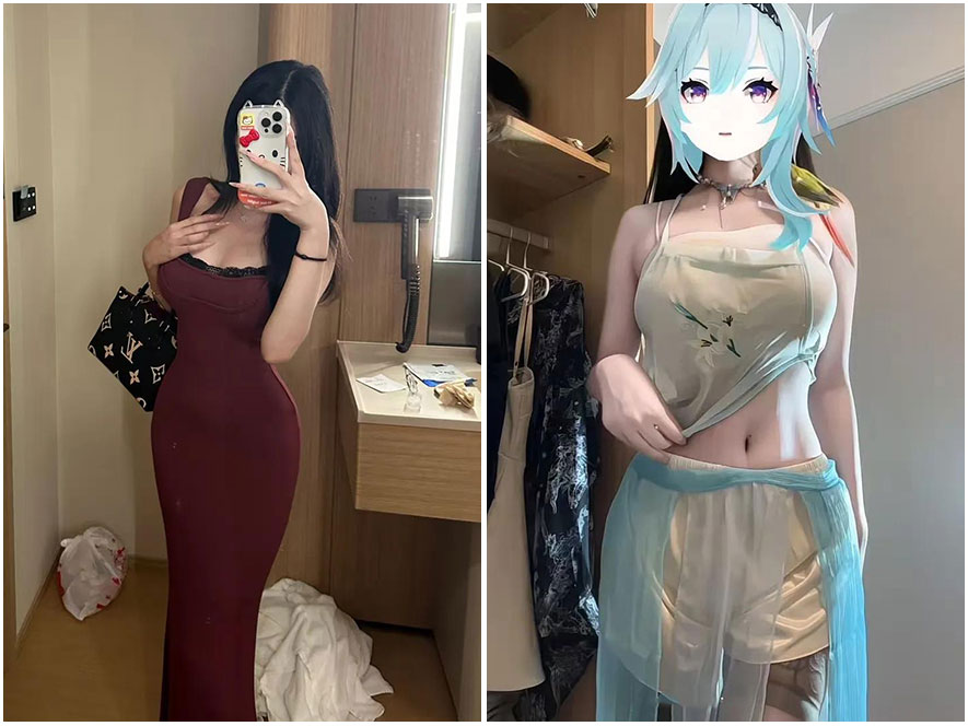 抖音网红美乃滋写真