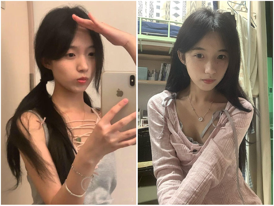 林O盔抖音网红自拍原图下载