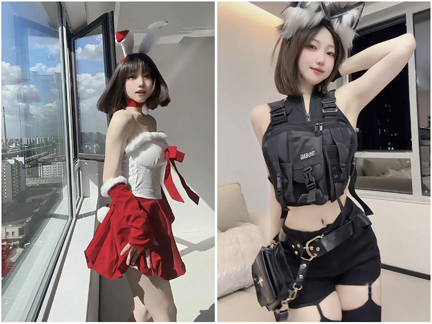 爆爆超甜女仆装微密圈视频截图