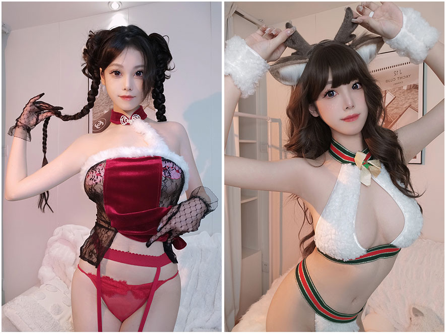 蜜汁猫裘内购私拍大尺度性感写真图1