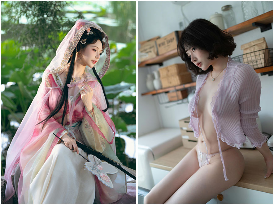 图片[5]-雯妹不讲道理私拍内购福利合集下载-极品微胖身材COS写真打包-万图屋