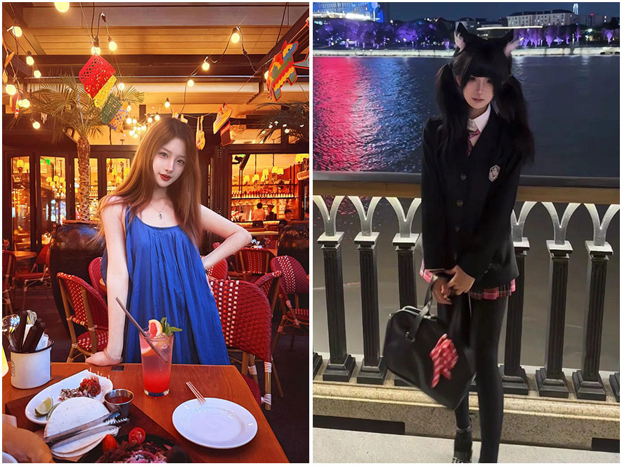 乌萨奇水手服写真高清壁纸