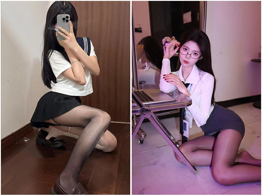 呆小宁网红萌系COS写真特写