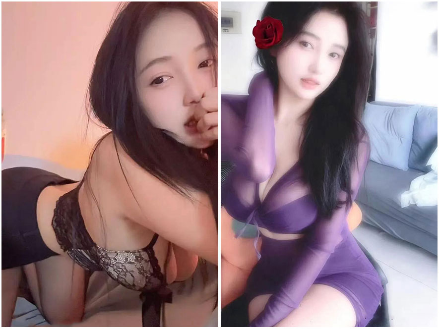 小包子biu性感黑色吊带私房视频截图