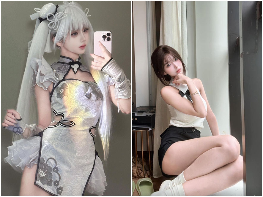 巧克力妈妈岛遇合集性感泳装全身照