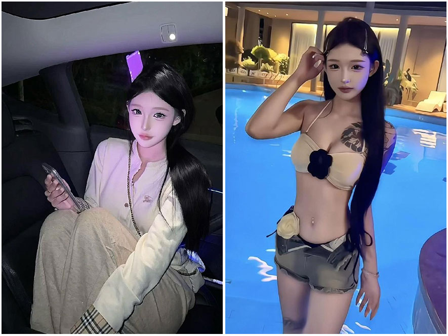 快手网红摇尾鱼趣岛纯欲COS高清图片
