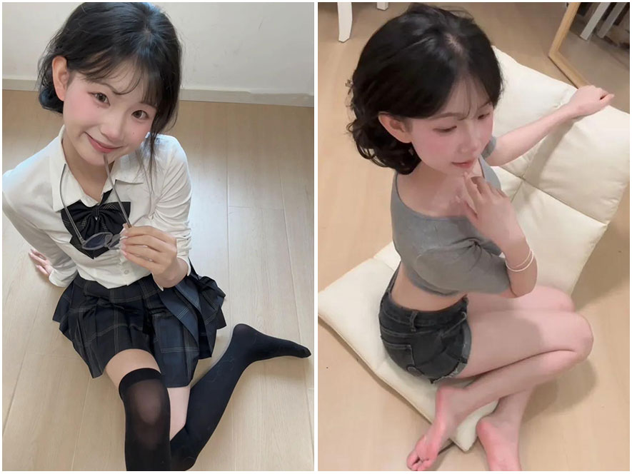 抖音网红羊小羊微密圈私房写真展示