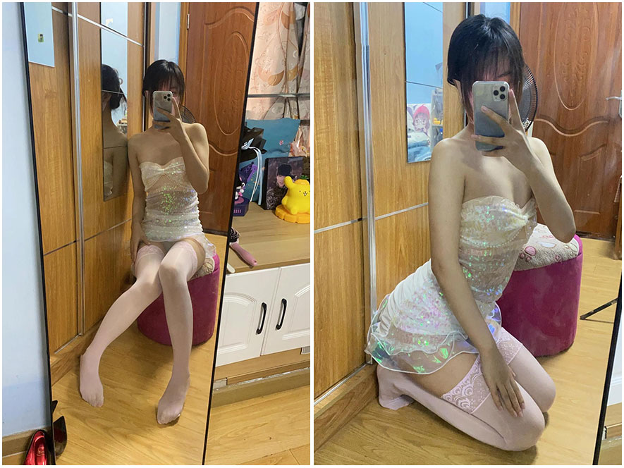系帆帆呀趣岛最新性感长腿写真壁纸预告