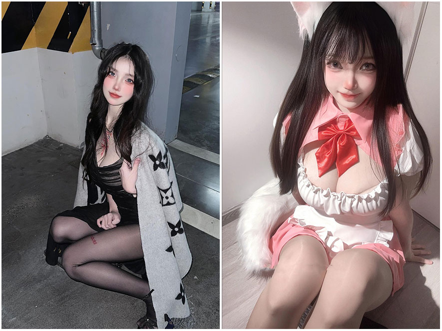 抖音网红莉莉子sama日常穿搭美图下载