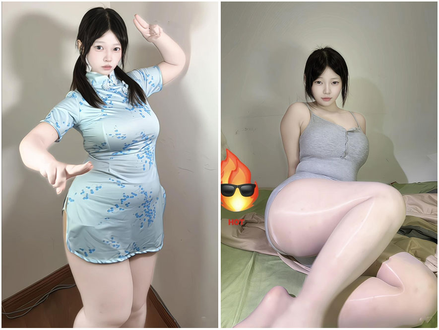 肉醉兔岛遇清纯穿搭写真