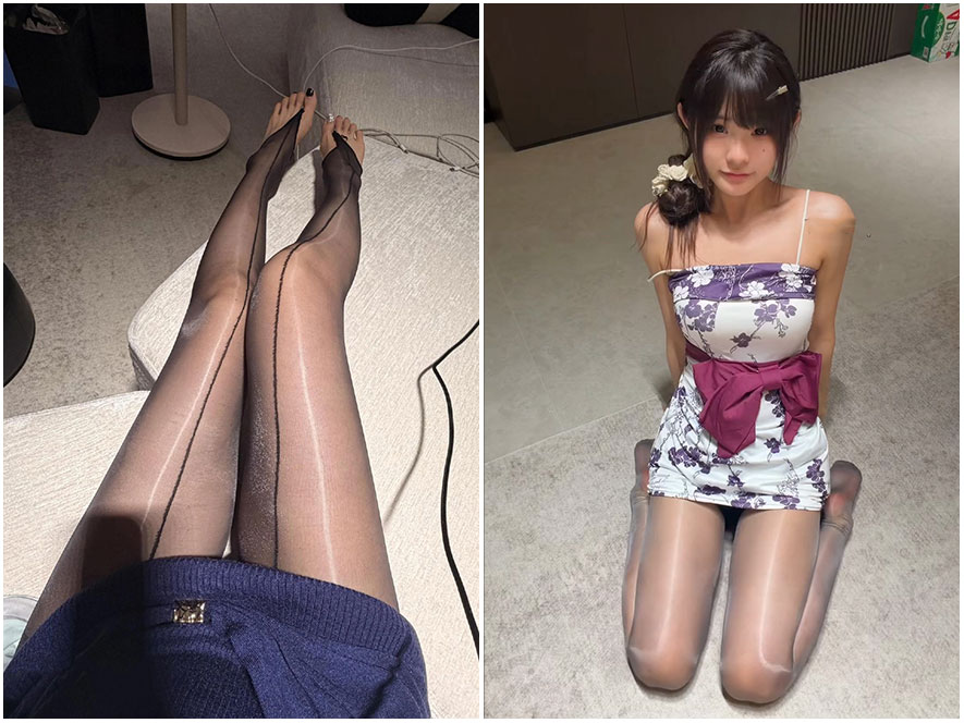 年狗黑丝制服高跟诱惑私房美照