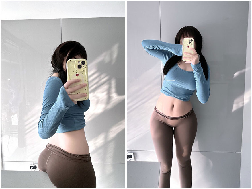 抖音网红小透明地瓜写真微密套图壁纸