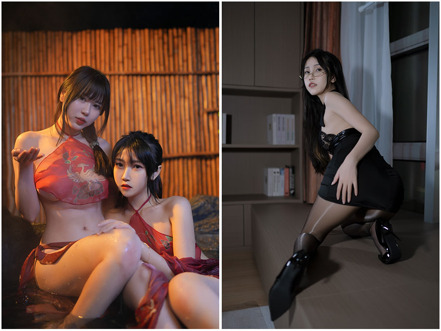 不呆猫完整版写真画册封面与视频合辑展示