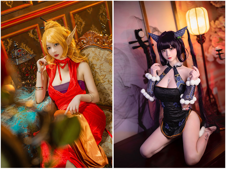 叉子宝宝经典动漫角色COSPLAY主题高清写真