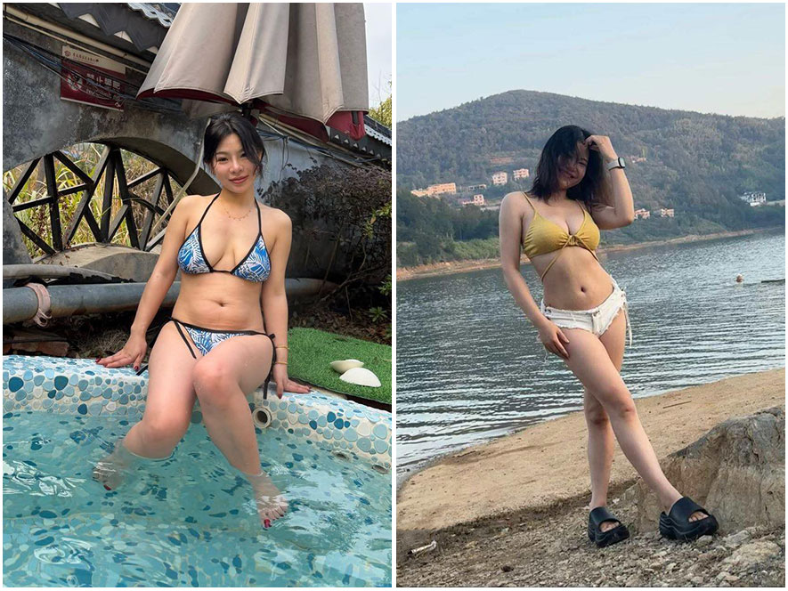 喵喵老师岛遇微风海边特写写真合集